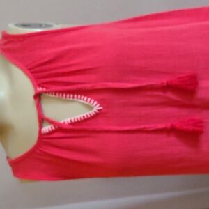 Nic+Zoe gauzy ruffle dress